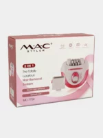 MAC Styler MC-7726 – Épilateur / rasoir sans fil 2-en-1 pour corps et visage