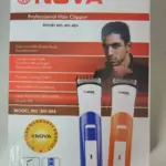 Nova NV-404 – Tondeuse rechargeable pour cheveux et barbe 3W