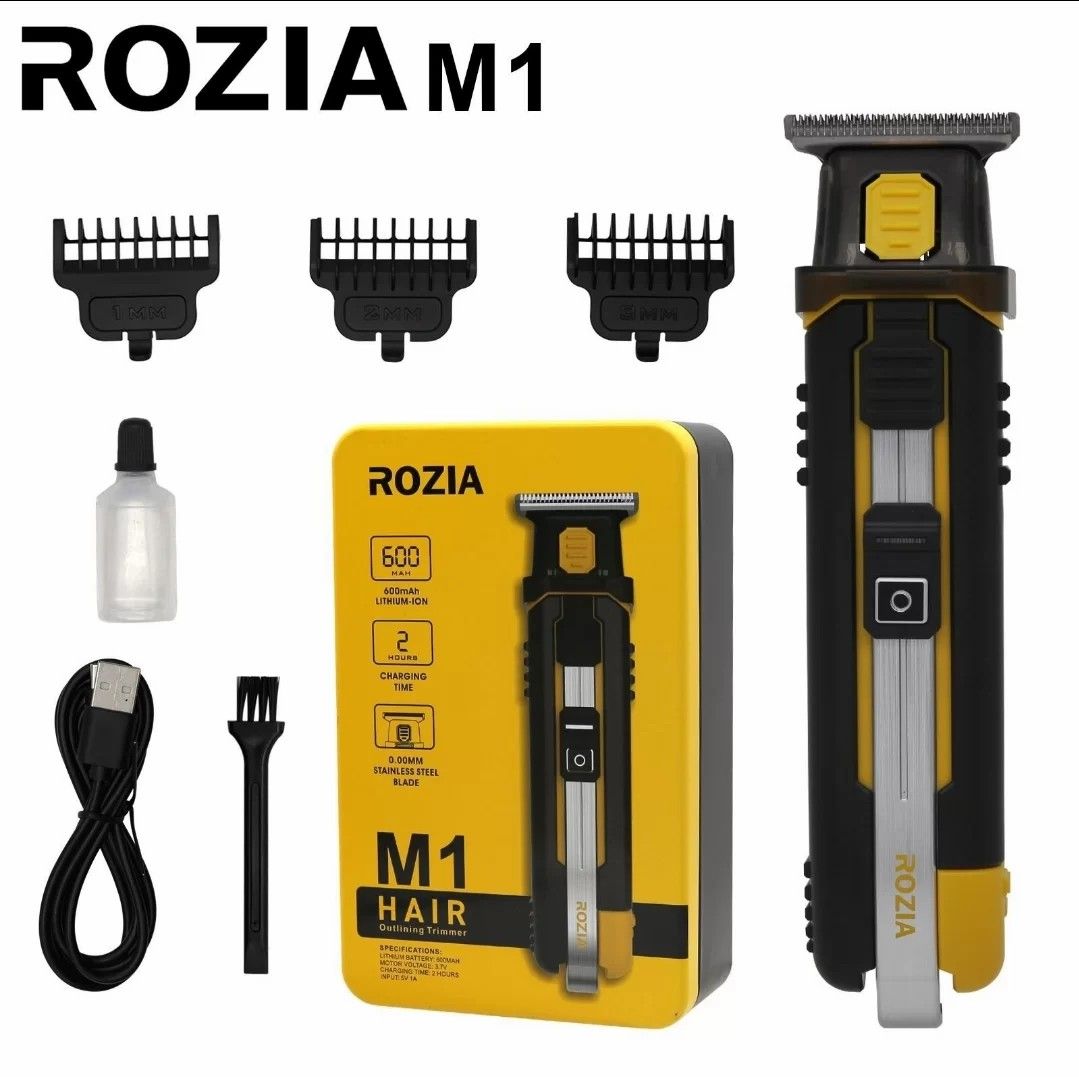 Rozia M1 – T-Blade / Outlining Trimmer professionnelle pour cheveux et barbe