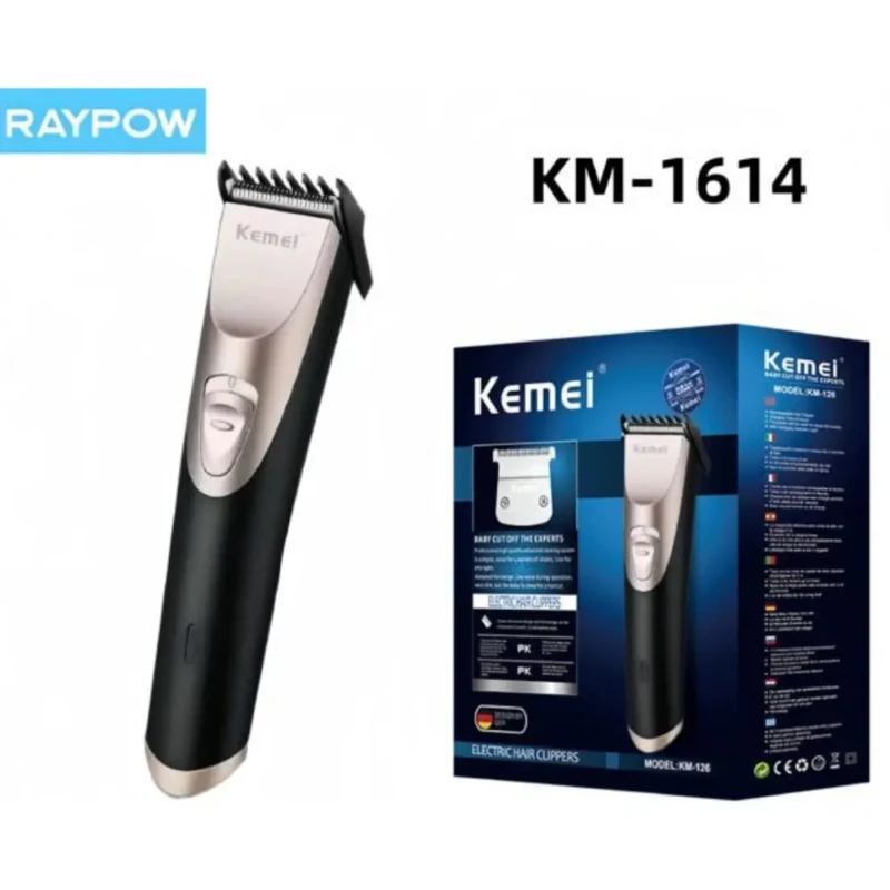 Kemei KM-1614 – Trimmer rechargeable 3 réglages de longueur Tondeuses Électriques tondeuse bon prix