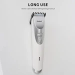 Kemei KM-1614 – Trimmer rechargeable 3 réglages de longueur