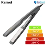 Kemei KM-2518 – Lisseur cheveux professionnel avec réglage température LED