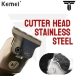 Kemei KM-272 – Tondeuse à cheveux rechargeable avec écran LCD