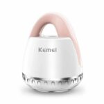 Kemei RF-1805 – Nettoyeur textiles électrique rechargeable anti-bouloches 5 W