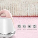 Kemei RF-1805 – Nettoyeur textiles électrique rechargeable anti-bouloches 5 W