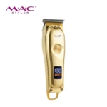 MAC Styler MC-5820 – Tondeuse cheveux, barbe et corps professionnelle – gold doré avec afficheur
