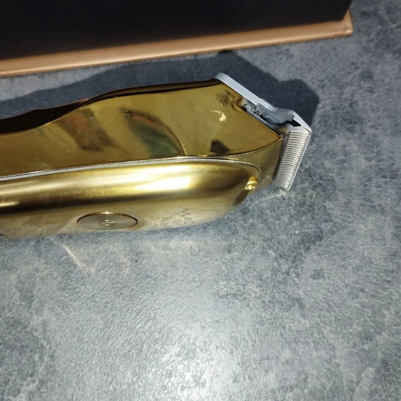 MAC Styler MC-5820 – Tondeuse cheveux, barbe et corps professionnelle – gold doré avec afficheur