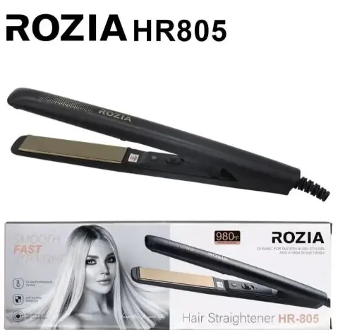 Rozia HR-805 – Lisseur cheveux professionnel céramique avec température réglable