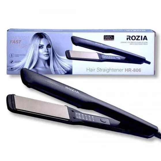 Rozia HR-806 – Lisseur cheveux professionnel à température réglable