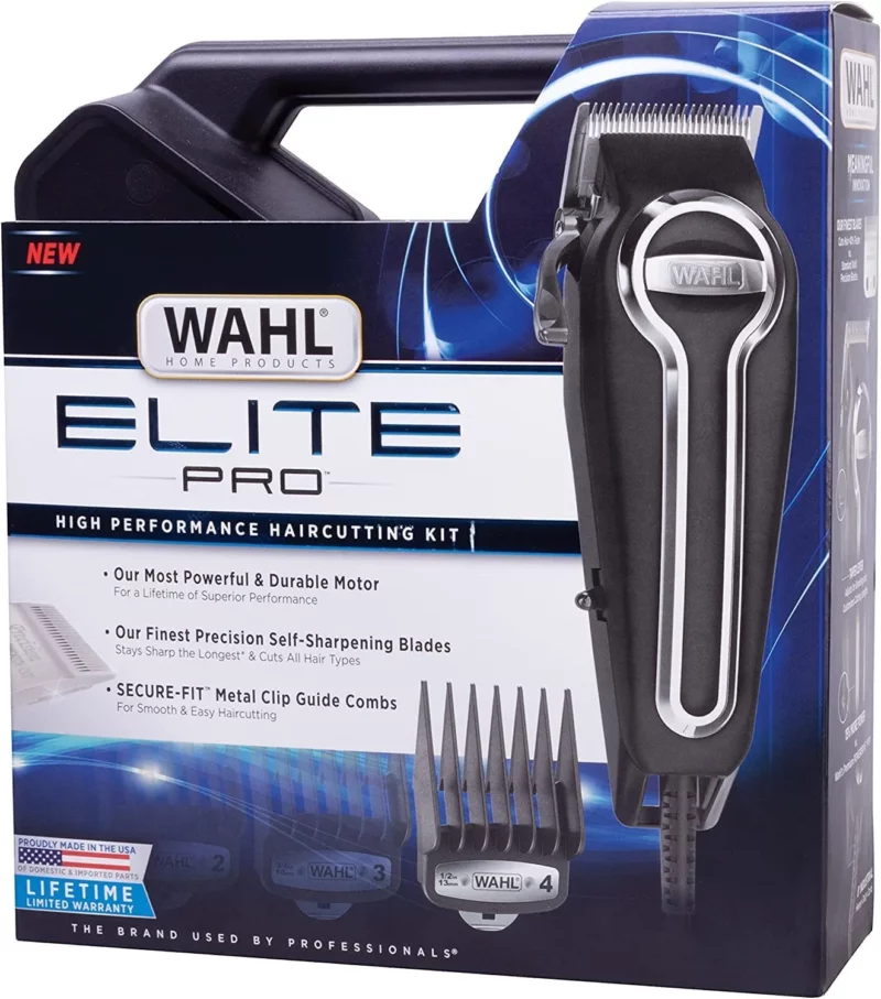 Wahl Elite Pro EU 201060460 – Tondeuse cheveux filaire hautes performances
