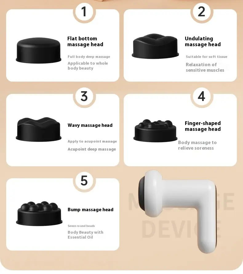 yx-730 anti-cellulite électrique portable – Appareil de massage corporel multifonction