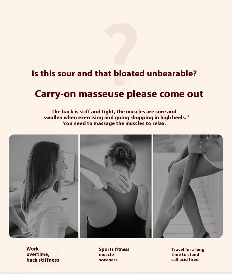 yx-730 anti-cellulite électrique portable – Appareil de massage corporel multifonction