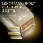 Kemei KM-T88 rasoir Rasoirs Électriques USB charge – gold