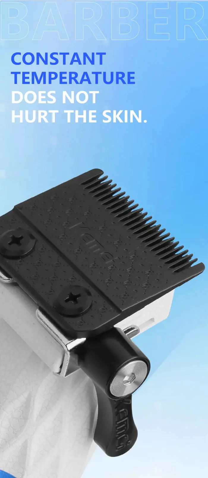 Kemei KM-1689A – Tondeuse cheveux électrique rechargeable 5 W 2500 mAh