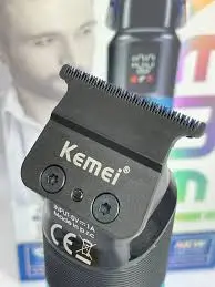 Kemei KM-1779 – Tondeuse cheveux et barbe rechargeable avec affichage LED – bleu