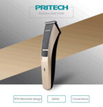 Pritech PR-1987R – Tondeuse électrique professionnelle pour barbe et corps