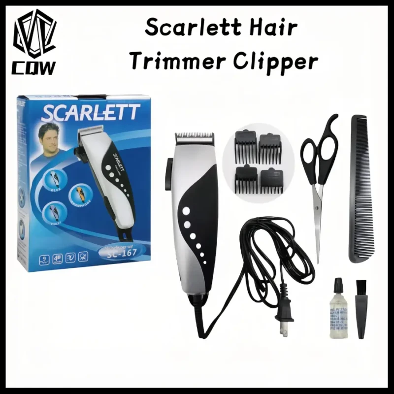 Scarlett SC-167 – Machine de coupe cheveux professionnelle filaire