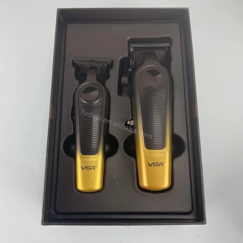 VGR V-196 et V-996 tondeuse cheveux et barbe sans fil avec charge USB