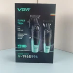 VGR V-196 et V-996 tondeuse cheveux et barbe sans fil avec charge USB