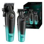 VGR V-196 et V-996 tondeuse cheveux et barbe sans fil avec charge USB