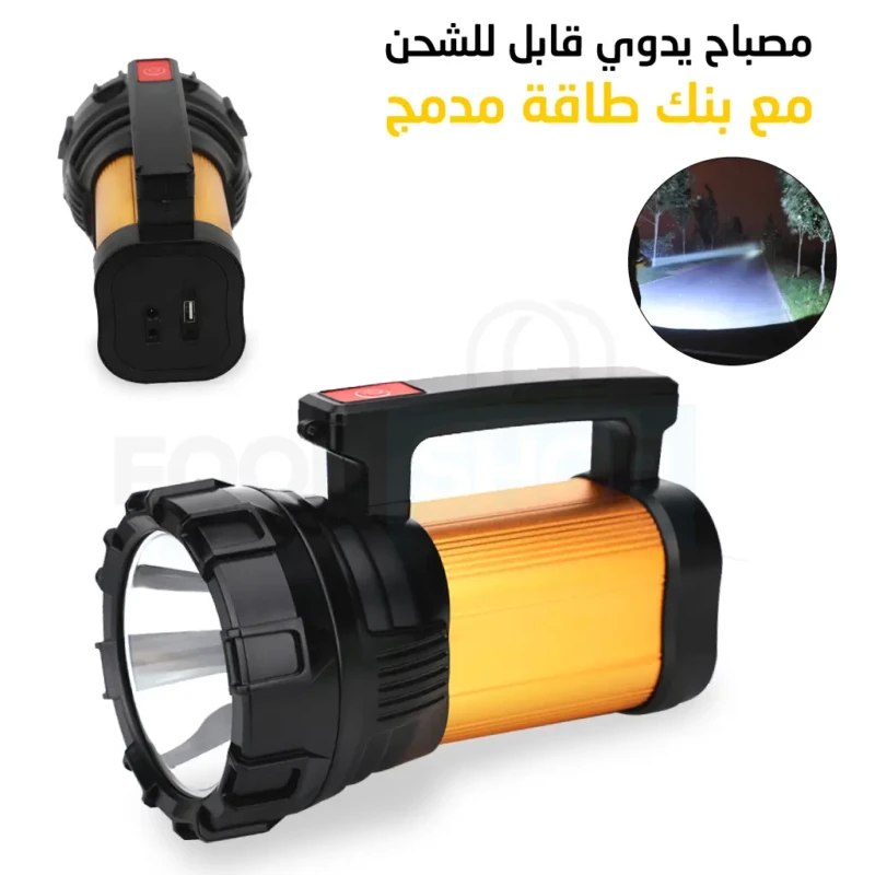 Beetro LA152 Torche LED Rechargeable et Banque d’Énergie 700 mAh torche torche beeto