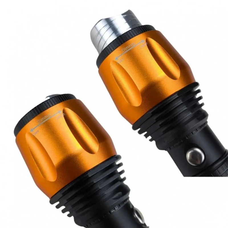 Beetro LA212 – Lampe torche LED rechargeable portative avec zoom ajustable et 3 modes torche beetro torche de poche