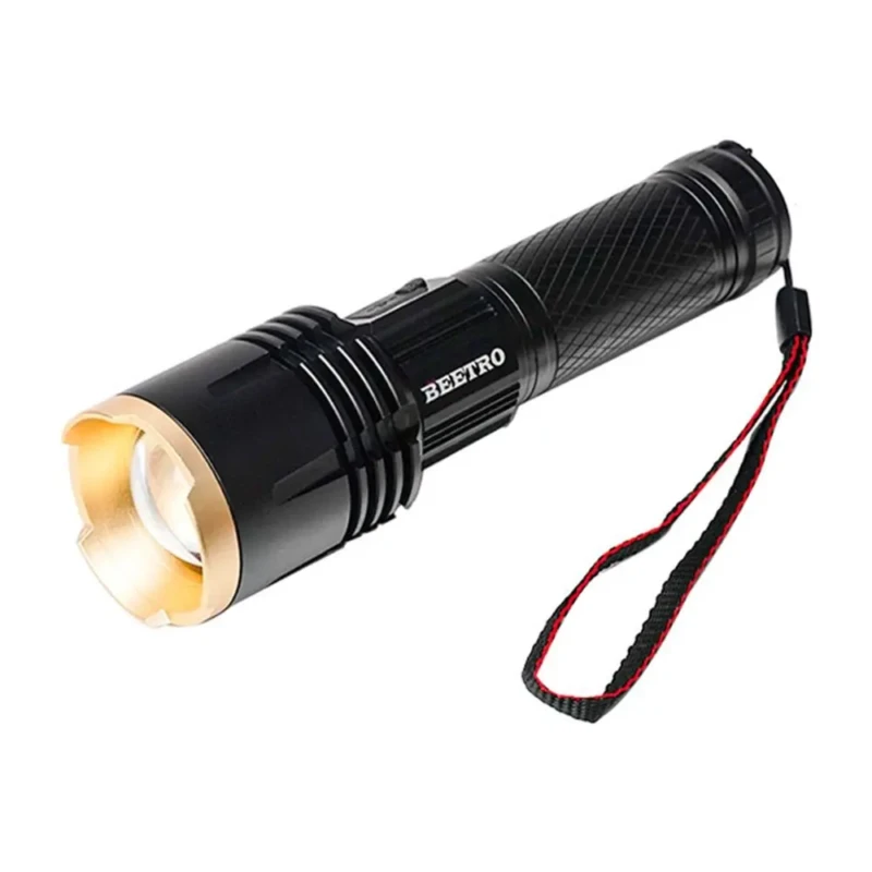 Beetro LA281 Torche LED Rechargeable USB Cinq Modes Éclairage