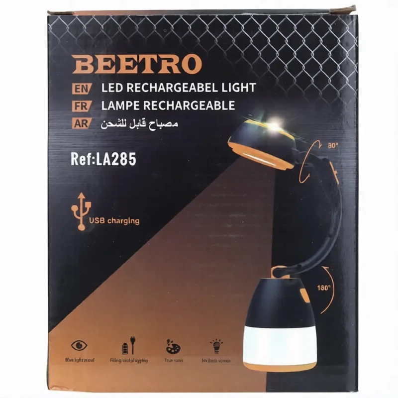 BEETRO LA285 – Lampe LED rechargeable multi-usages 3W USB