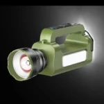 CH-23063-S Lampe Torche LED Solaire Rechargeable – Lampe portable multi-modes avec indicateur de charge Lampe Torche LED