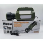 CH-23063-S Lampe Torche LED Solaire Rechargeable – Lampe portable multi-modes avec indicateur de charge Lampe Torche LED