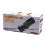 CH-23063-S Lampe Torche LED Solaire Rechargeable – Lampe portable multi-modes avec indicateur de charge Lampe Torche LED