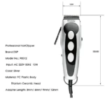 DSP E-90012 tondeuse électrique filaire10 W pour cheveux et barbe