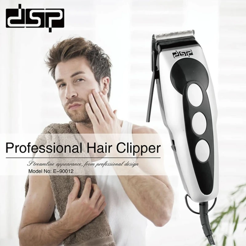 DSP E-90012 tondeuse électrique filaire10 W pour cheveux et barbe