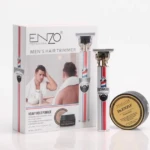 ENZO EN-1915 – Tondeuse cheveux sans fil professionnelle avec accessoires complet Tondeuse ENZO