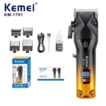 Kemei KM-1781 Tondeuse Cheveux Barbe 5 W 2000 mAh tondeuse avec levier