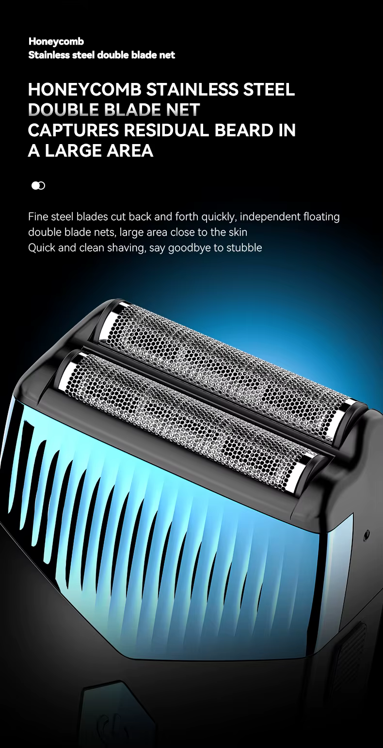 Kemei KM-8534 – Kit tondeuse multifonction 4 en 1 sans fil rechargeable 8W batterie 2000 mAh Tondeuse multifonction Tondeuse professionnelle