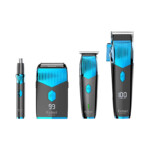 Kemei KM-8534 – Kit tondeuse multifonction 4 en 1 sans fil rechargeable 8W batterie 2000 mAh Tondeuse multifonction Tondeuse professionnelle