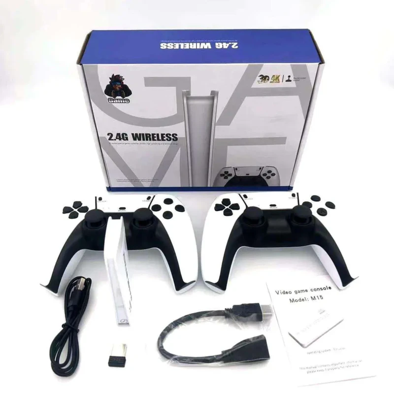 M15 Game Stick 4K Console Rétro Avec Plus De 20 000 Jeux
