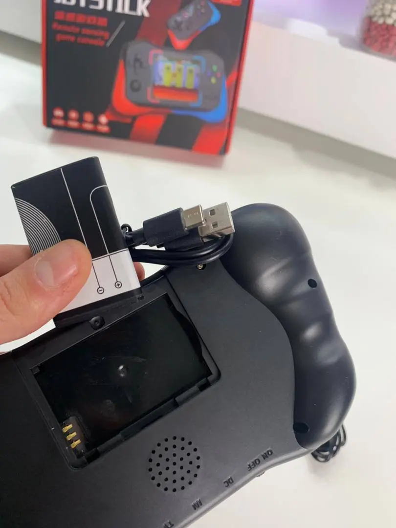 Maizic Smarthome Dual console portable rétro avec 500 jeux intégrés pour 1 ou 2 joueurs