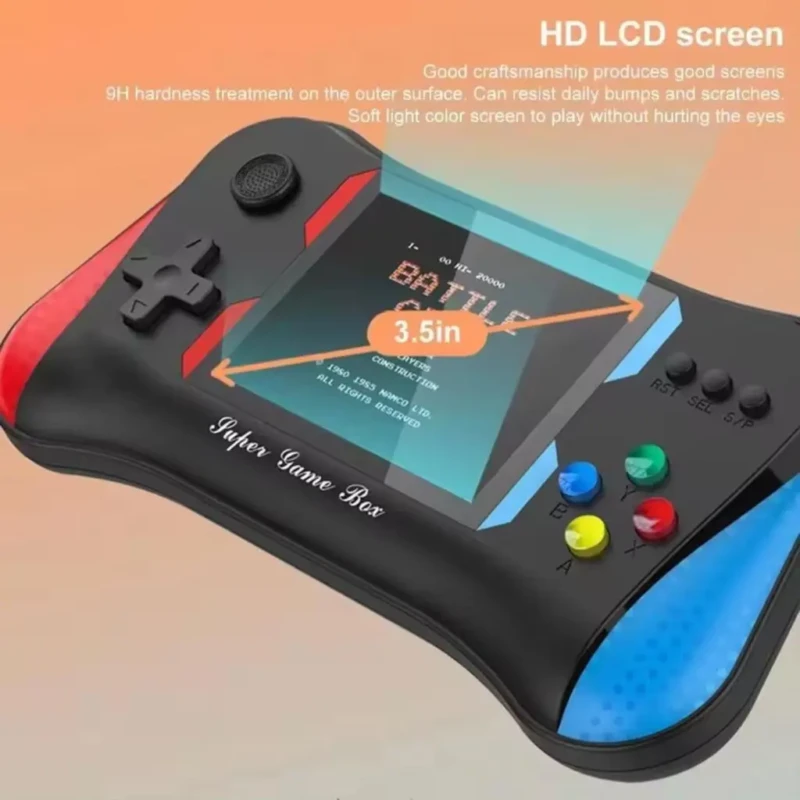 Maizic Smarthome Dual console portable rétro avec 500 jeux intégrés pour 1 ou 2 joueurs
