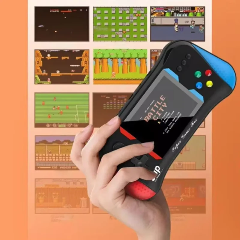 Maizic Smarthome Dual console portable rétro avec 500 jeux intégrés pour 1 ou 2 joueurs