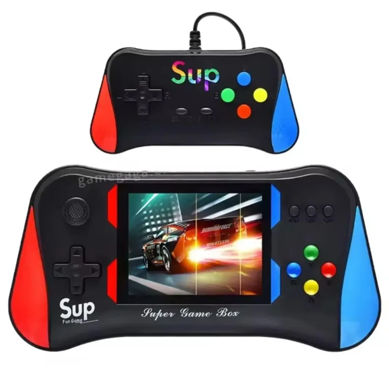 Maizic Smarthome Dual console portable rétro avec 500 jeux intégrés pour 1 ou 2 joueurs