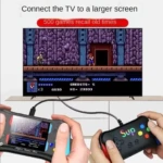 Maizic Smarthome Dual console portable rétro avec 500 jeux intégrés pour 1 ou 2 joueurs