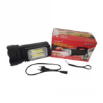 SS 5928-1 Lampe Torche LED Portable Puissante Avec Éclairage COB Rechargeable