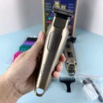 VGR V-643 – Tondeuse professionnelle cheveux & barbe sans fil USB (kit 2 en 1) dégradé + traçage double tondeuse Tondeuse professionnelle