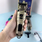 VGR V-643 – Tondeuse professionnelle cheveux & barbe sans fil USB (kit 2 en 1) dégradé + traçage double tondeuse Tondeuse professionnelle