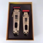 VGR V-643 – Tondeuse professionnelle cheveux & barbe sans fil USB (kit 2 en 1) dégradé + traçage double tondeuse Tondeuse professionnelle