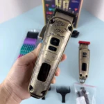 VGR V-643 – Tondeuse professionnelle cheveux & barbe sans fil USB (kit 2 en 1) dégradé + traçage double tondeuse Tondeuse professionnelle