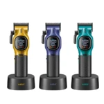 VGR V-886C tondeuse pro sans fil batterie 3200 mAh affichage LED tondeuse vgr