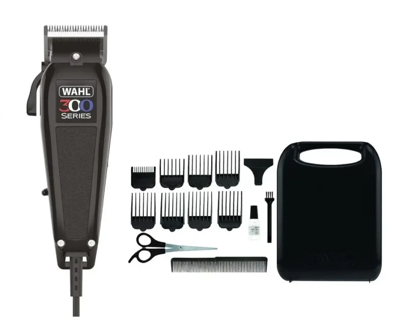 Wahl 300 series tondeuse à cheveux filaire avec huit peignes Tondeuse professionnelle wahl 300
